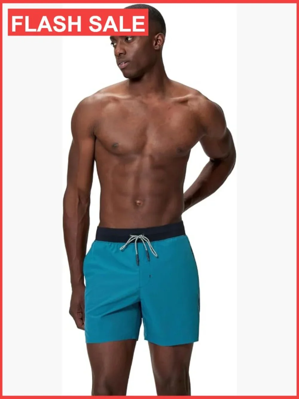 Swim Trunk Mid Length Active Watershort UPF 50+ Volley 16